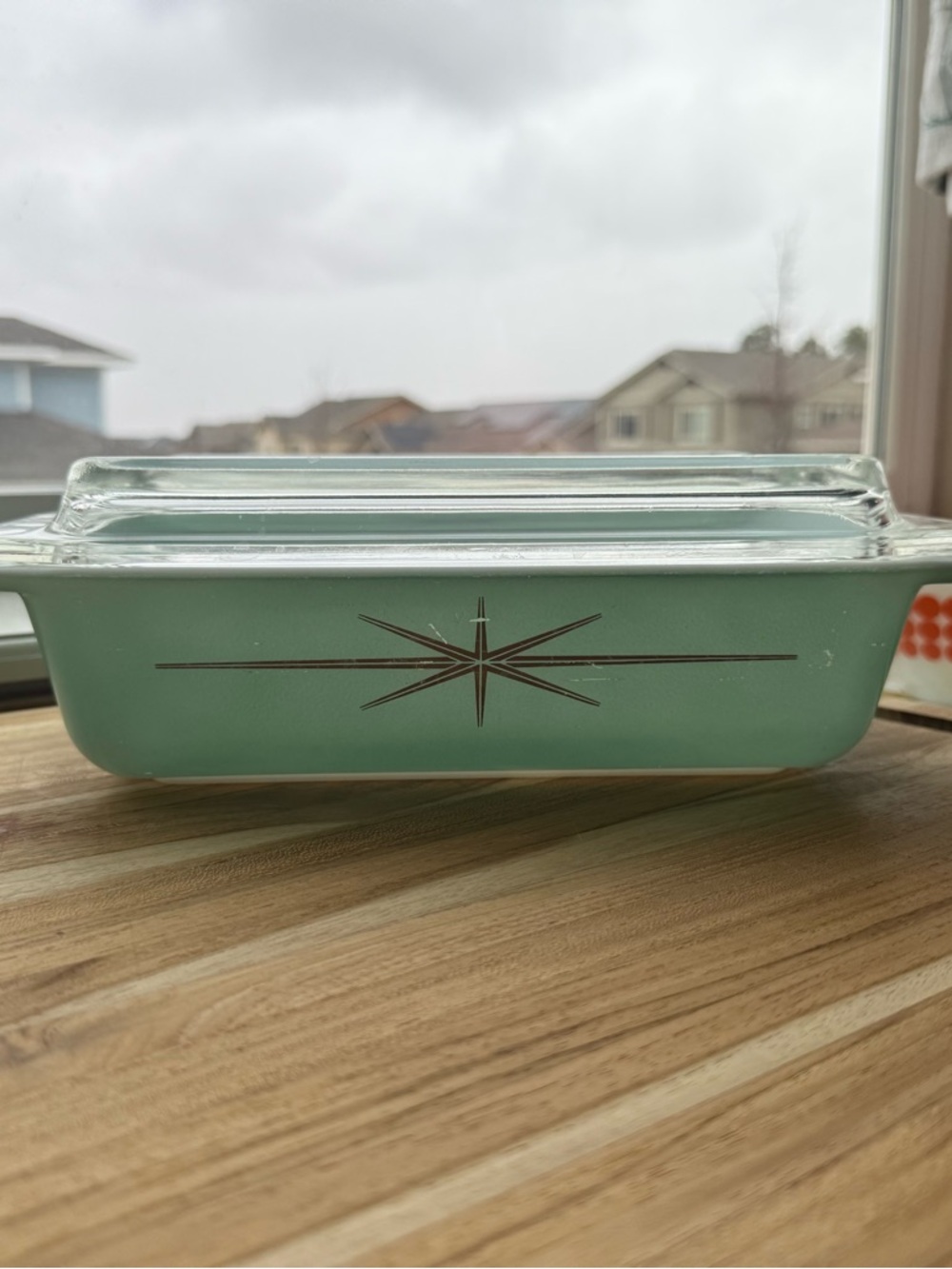 Rare 1960 Pyrex Collectible Atomic Starburst 575-B 2 Qt. Space Saver Holy Grail - Picture 16 of 16